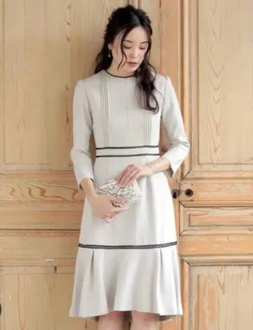 CELFORD 셀포드 레이스 절개 원피스 XS 이시하라 사토미 플레어