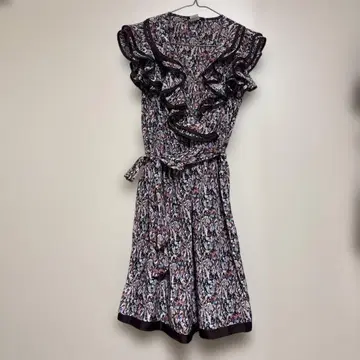 A. Mullier 프릴 슬리브리스 원피스 M