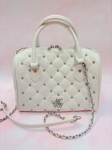 미셸 마카롱 비쥬 퀼팅 미니 보스턴