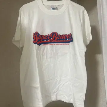SUPER BEAVER 티셔츠 화이트 M 사이즈