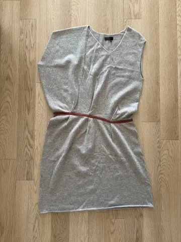 oyuna 그레이 토프 캐시미어 니트 원피스 M