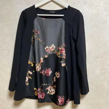 IKUKO 긴팔 튜닉 꽃무늬 2 일본제