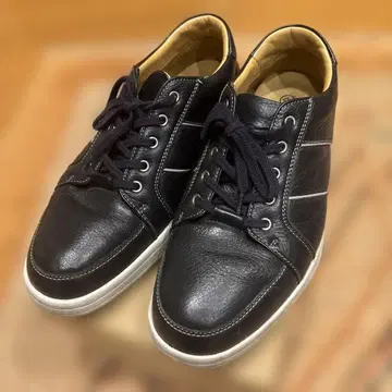 가죽 캐주얼 슈즈 네이비