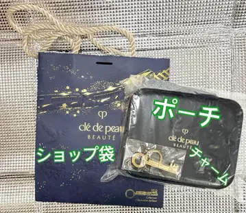 끌레드뽀보떼 끌레드 홀리데이 파우치 참 샵 봉투