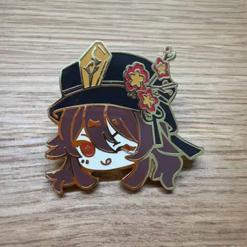 원신 후타오 SD 핀 배지