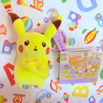 포켓몬 십포케십색 온화한 피카츄 봉제 인형 참 마스코트