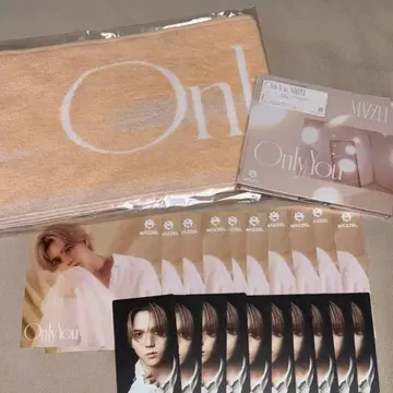 MAZZEL RAN 란 Only You CD 트레이딩 카드 타월