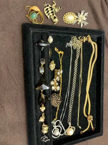 주얼리 세트 골드 실버 블랙