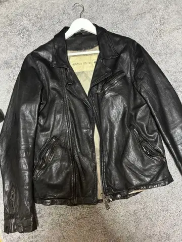 GIORGIO BRATO 가죽 라이더 자켓