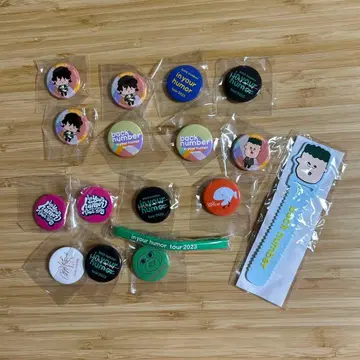 backnumber 배지 굿즈