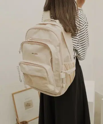 moi tytt 베이지 백팩
