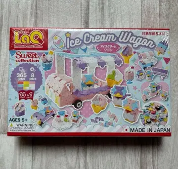 3. LaQ 아이스크림 카트 미사용