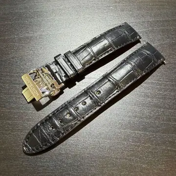 몽블랑 MONTBLANC 블랙 가죽 벨트 D 버클 포함