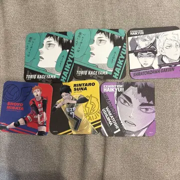 하이큐!! 캐릭터 코스터 세트