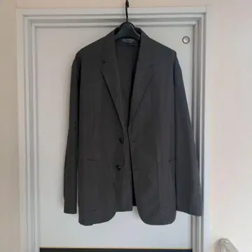 BEAUTY&YOUTH 그레이 테일러드 자켓 얇은 소재