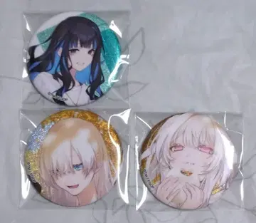 FGO 로손 글리터 캔뱃지 3개 세트