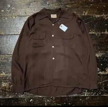 50s 레이온 셔츠