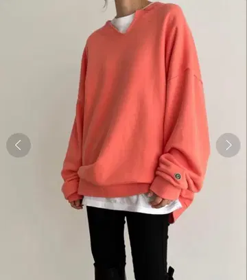 CANAL_JEAN choice_cnl 오버 사이즈 트레이닝복