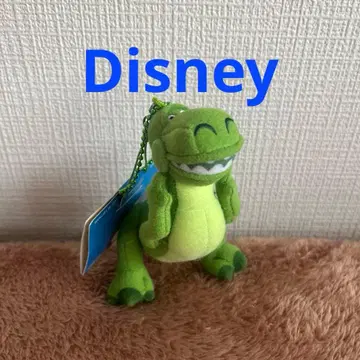 [ Disney ] 토이스토리 렉스 봉제 인형 키체인.