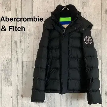 Abercrombie & Fitch 아바클로 다운 자켓 네이비