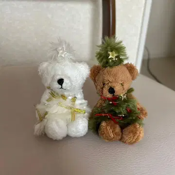 프랑프랑 봉제 인형 테디베어 마스코트 크리스마스