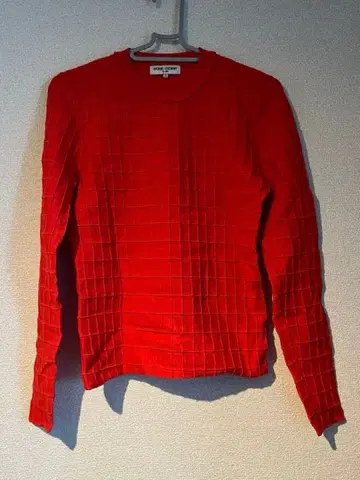 오프닝 세레모니 / 빨간색 니트탑 / S