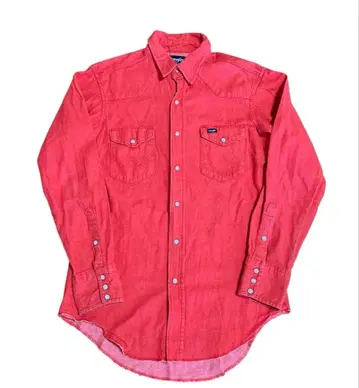 80s 90s 구제 의류 미국제 Wrangler 랭글러 웨스턴 데님 셔츠