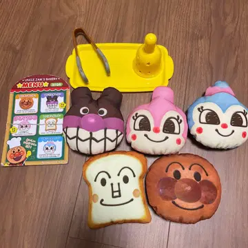 호빵맨 빵 봉제 인형 잼 아저씨의 빵 공장 5개