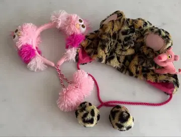 핑크 팬서 모자 세서미 스트릿 머리띠