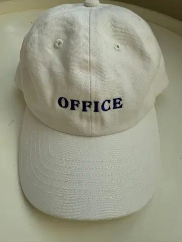 화이트캡 OFFICE 자수 사이즈 F