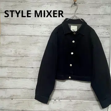 STYLE MIXER 스타일미키서 크롭 데님 자켓 F