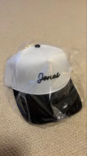 존스 캡 화이트/블랙