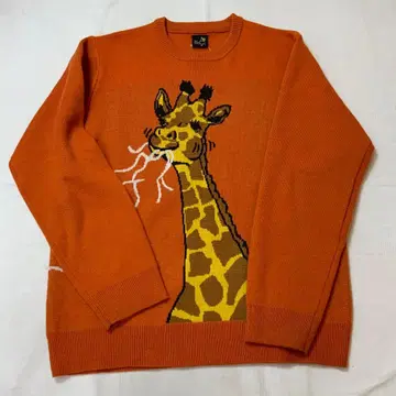 A/W 고우 슬로우 캐러밴 니트 스웨터 기린 4