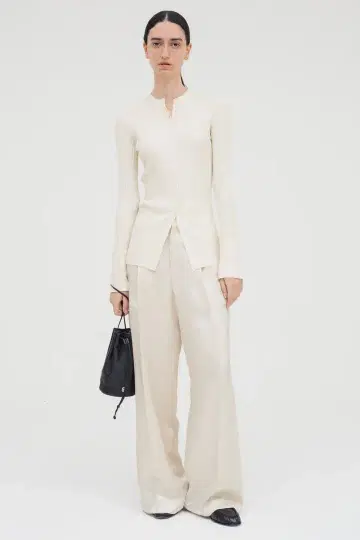 [ imperf. ] Long Sleeve Rib Cardigan