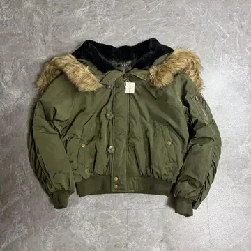 y2k 00s archive 플라이트 자켓 퍼 N2B 쇼트 기장