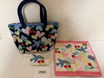 [ 새상품 ] FEILER 네이비 토트백 3종 세트