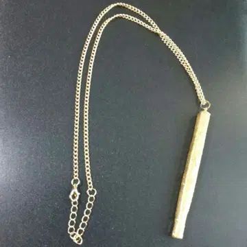 8cm 오닉스의 큰 골드 롱바 목걸이 메루카리 감정 설명 포함