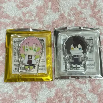 귀멸의 칼날 유라후와 아트 아크릴 블록 칸로지 미츠리 이구로 오바나이