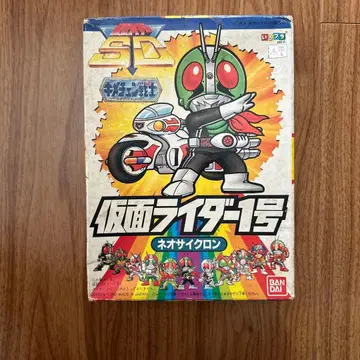 반다이 키메첸 전사 SD 가면라이더 1호 네오 사이클론 프라모델