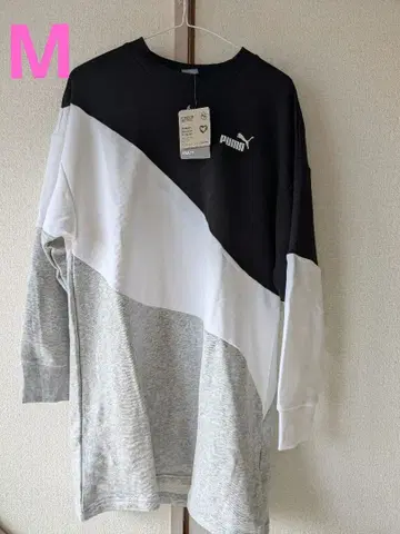 새상품 택 포함 푸마 여성용 긴팔 롱 트레이닝복 튜닉 1점