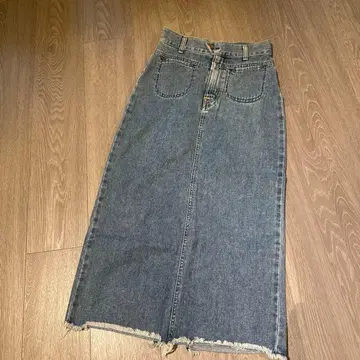 [ Spick&Span ] 데님 롱 스커트 S 사이즈