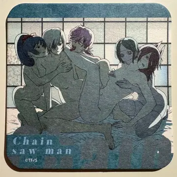 체인소 맨 아트 코스터 쿠앙시