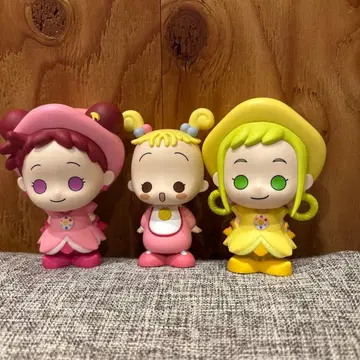 오쟈마녀 도레미 하나짱 소프트 비닐 3종 세트 1번 복권 D상