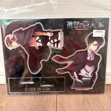 진격의 거인 리바이 엘빈 빌레반 디오라마 아크릴 스탠드