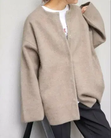 JOURNAL STANDARD 더블 페이스 코쿤 가디건