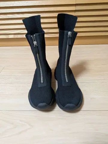 emmi 니트 부츠 Vibram 밑창 23.5cm 블랙