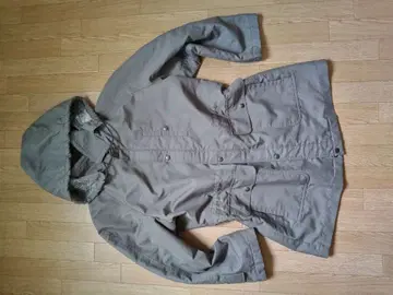 트렌치코트 후드 부착