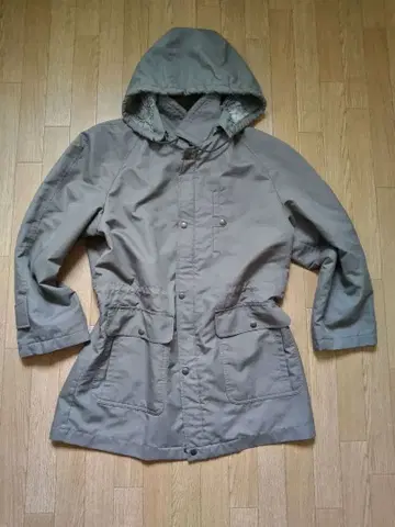 트렌치코트 후드 부착 L