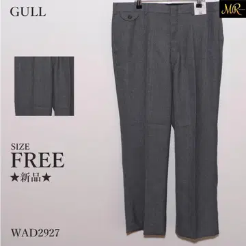 새상품급 GULL 팬츠 스트레이트 풀렝스 센터 프레스 포멀 스타일