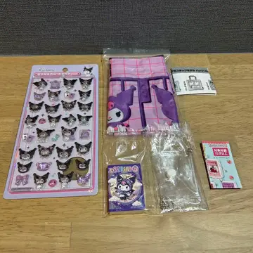 쿠로미 모자 꽁지 드롭 씰 외 3종 세트